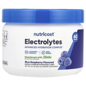 Nutricost Electrolytes - מתחם הידרציה מתקדם- פטל כחול