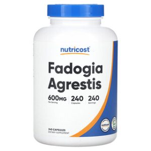 Nutricost Fadogia Agrestis 600 מ"ג - 240 כמוסות