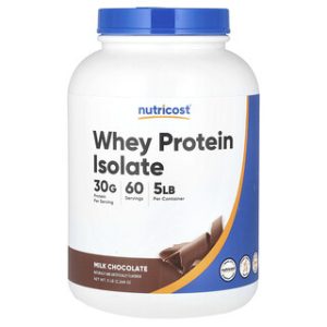 Nutricost Whey Protein Isolate - חלבון מי גבינה 5 ליברות