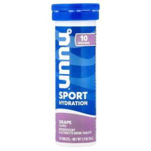 Nuun Sport - טבליות שתייה אלקטרוליטים ענבים - 10 טבליות