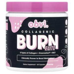 Obvi Collagenic Burn Elite - כמוסות לשריפת שומן