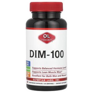 Olympian Labs DIM-100 - תוסף תזונה לבריאות הורמונלית