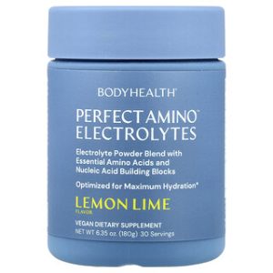 Perfect Amino Electrolytes לימון-ליים 180 גרם BodyHealth