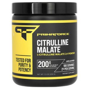 Primaforce Citrulline Malate 204g - ללא טעם - תוסף ספורט