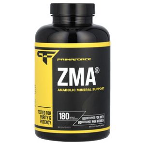 Primaforce ZMA - תוסף תזונה תומך אנבולי 180 כמוסות