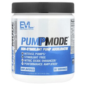 PumpMode EVL - מגביר תחושת שרירים - ללא טעם - 126 גרם