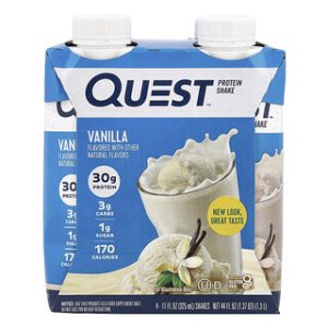 Quest Nutrition - שייק חלבון וניל - 4 יחידות