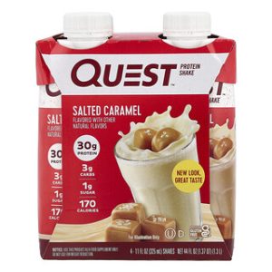 Quest Protein Shake - סלטד קרמל - 4 יחידות