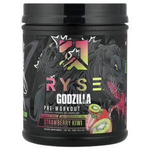 RYSE Pre-Workout Godzilla תות קיви 748 גרם - אנרגיה מטורפת