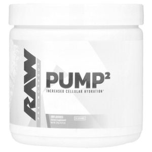 Raw Nutrition Pump 2 - תוסף אימון לפני - ללא טעם - 124 גרם