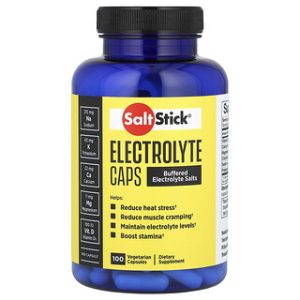SaltStick Electrolyte Caps - כדורי מלח אלקטרוליטים 100 כמוסות