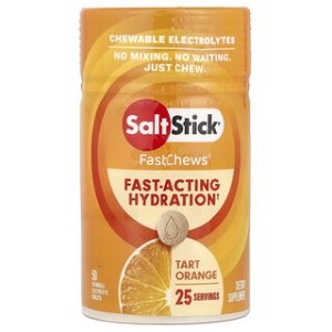 SaltStick FastChews - אלקטרוליטים בטעם תפוז - 50 טבליות