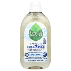 Seventh Generation Easydose - נוזל כביסה Ultra Free & Clear