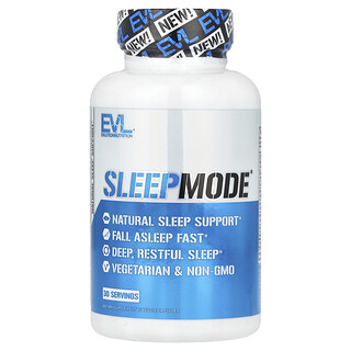 SleepMode® EVL - כמוסות שינה טבעיות , 60 כמוסות