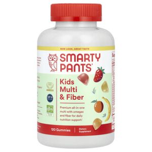 SmartyPants לילדים, ויטמינים, סיבים - 120 גומי