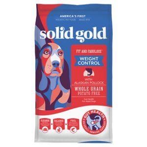 Solid Gold - אוכל לכלבים בוגרים עם דג אלסקה - 1.81 ק"ג
