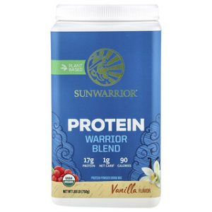 Sunwarrior Warrior Blend - חלבון טבעוני וניל 750 גרם