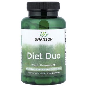 Swanson Diet Duo - כמוסות דיאטה 120 כמוסות