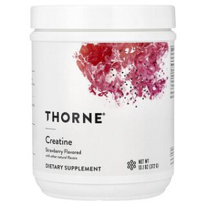 Thorne Creatine תות- בטעם תות, 372 גרם - איכותי