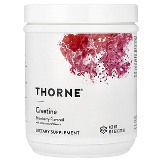 Thorne Creatine תות- בטעם תות, 372 גרם - איכותי