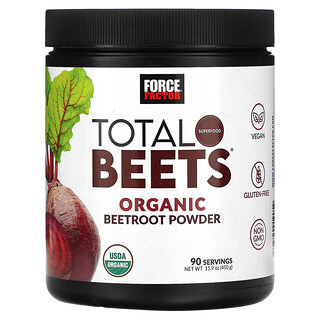 Total Beets Force Factor- אבקת סלק אורגני 450 גרם