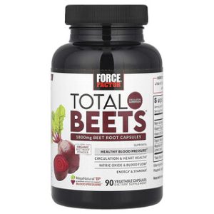 Total Beets Force Factor - כמוסות סלק טבעיות 90 יח'