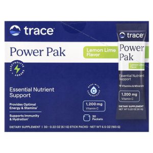 Trace Power Pak Lemon Lime - 30 מנות - משקה איזוטוני