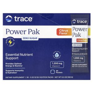 Trace Power Pak Zero Sugar Citrus - 30 מנות אנרגיה