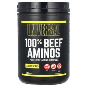 Universal Beef Aminos - טבליות חלבון בקר 400 יחידות