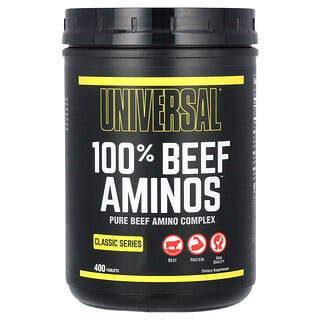 Universal Beef Aminos - טבליות חלבון בקר 400 יחידות