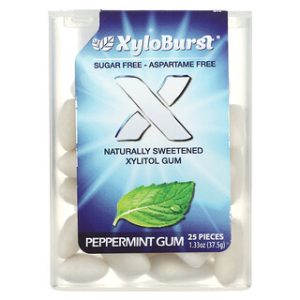 Xyloburst מסטיק קסיליטול - מנטה - 25 יחידות