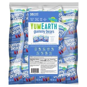 YumEarth גומי-דובים מגוון - 35 חבילות אישיות