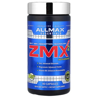 ZMX2 Advanced ALLMAX - תוסף שינה ושיקום 90 כמוסות