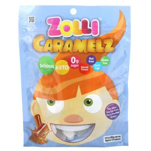 Zollipops ממתקים נטולי סוכר - 8-9 יחידות (85 גרם)