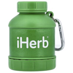 iHerb® משפך חלבון Whey2Go - ירוק - 110 מ"ל