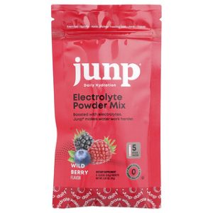 אבקת אלקטרוליטים JUNP Wild Berry - 5 מנות אישיות