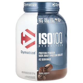 אבקת חלבון ISO100 הידרוליזט - שוקולד גורמה 1.37 ק"ג