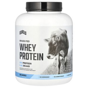 אבקת חלבון מי גבינה Grass Fed - 5 ליברות - Levels