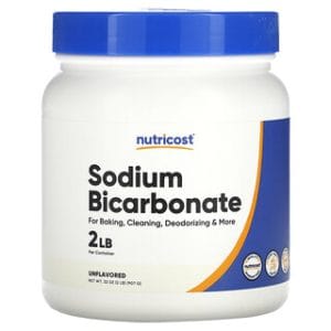 אבקת סודיום ביקרבונט Nutricost - 907 גרם - ללא טעם