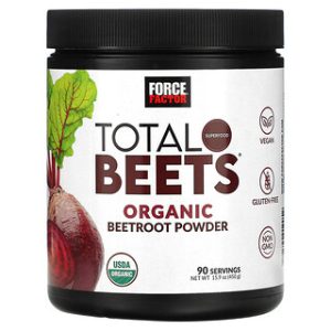 אבקת סלק אורגני Total Beets - Force Factor - 450 גרם