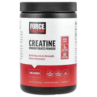 אבקת קריאטין מונוהידראט Force Factor- 300 גרם