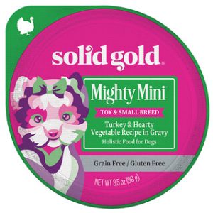 אוכל כלבים Solid Gold Mini - הודו וירקות 99 גרם