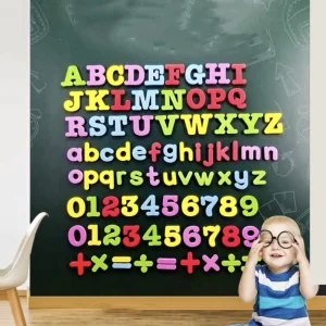 אותיות מגנטיות למקרר - מספרים, אלפבית לילדים