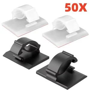 אירגונית כבלים לרכב - קליפס מהדק לכבל טעינה