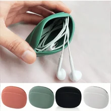 ארגונית כבלים לטלפון נייד - נרתיק סיליקון לאחסון