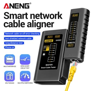 בודק כבל רשת ANENG M469D - בודק כבל רשת RJ45