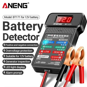 בודק מצברים לרכב ANENG BT-171 - 12V מקצועי