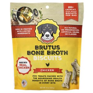 ביסקוויטים לכלב - ברוט ברוט עוף 8oz - Brutus