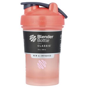 בקבוק שייקר Blender Bottle Classic 600 מ"ל-FC Coral