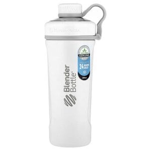 בקבוק שייקר Blender Bottle Radian לבן מט - 780 מ"ל